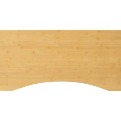 vidaXL Bureaublad 110x55x4 cm bamboe