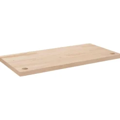 vidaXL Bureaublad 80x40x2,5 cm massief grenenhout