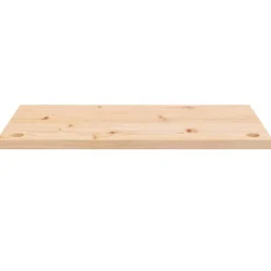 vidaXL Bureaublad 80x40x2,5 cm massief grenenhout