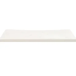 vidaXL Bureaublad 80x40x2,5 cm massief grenenhout wit