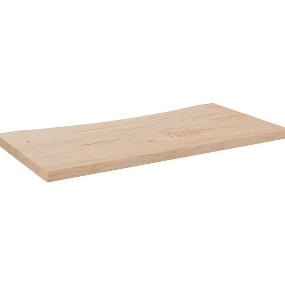 vidaXL Bureaublad 80x40x2,5 cm massief grenenhout