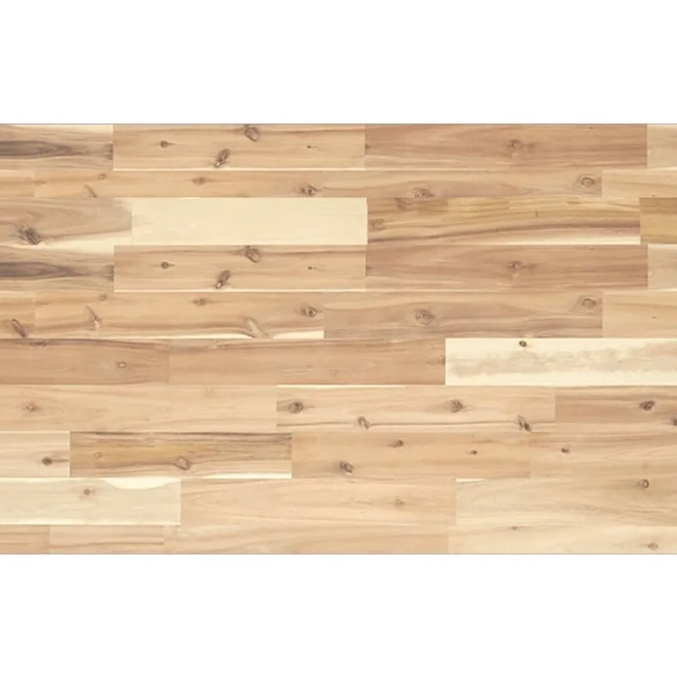 vidaXL Bureaublad 80x50x2 cm onbehandeld massief acaciahout