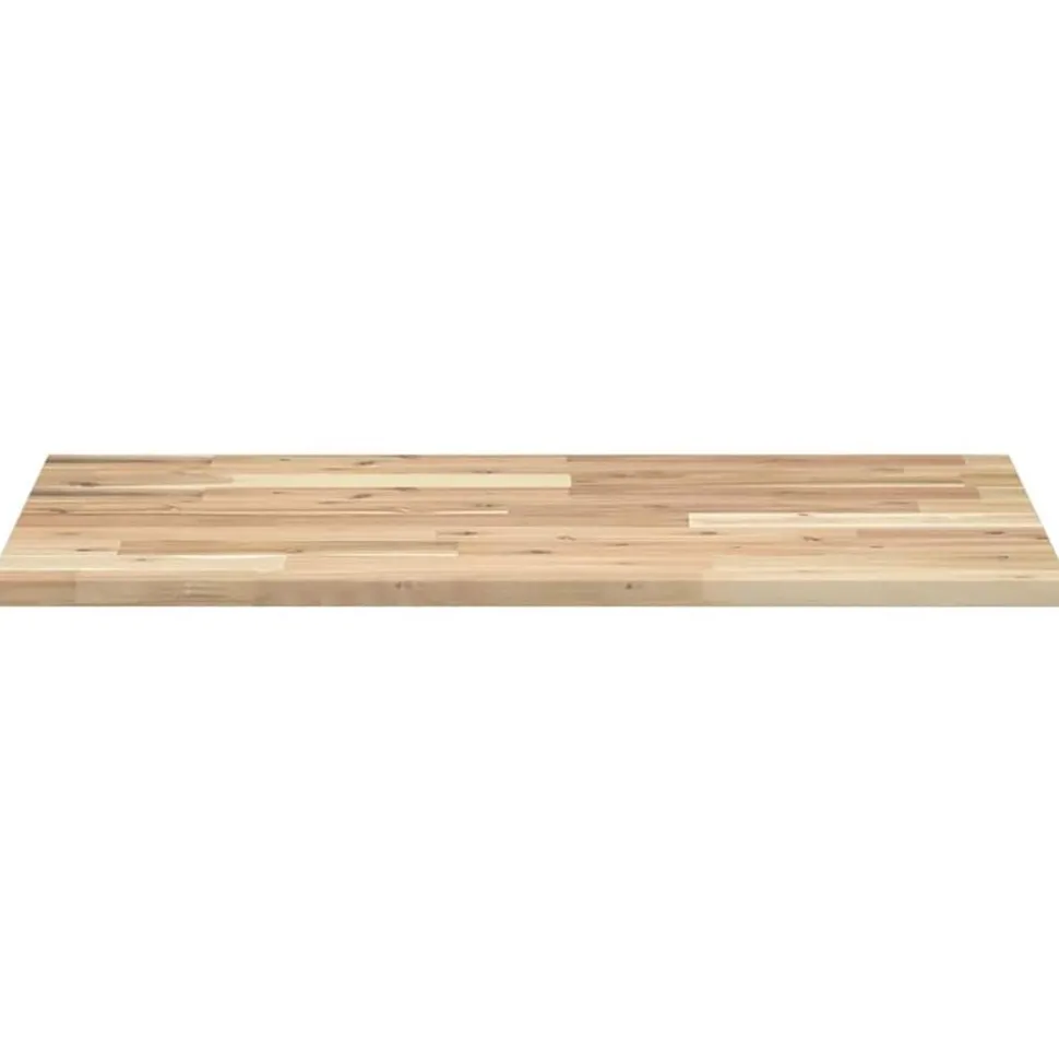 vidaXL Bureaublad 80x50x2 cm onbehandeld massief acaciahout
