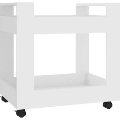 vidaXL Bureaukastje 60x45x60 cm bewerkt hout wit