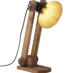 vidaXL Bureaulamp 25 W E27 23x13x52 cm zwart
