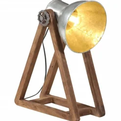 vidaXL Bureaulamp 25 W E27 30x17x40 cm vintage zilverkleurig
