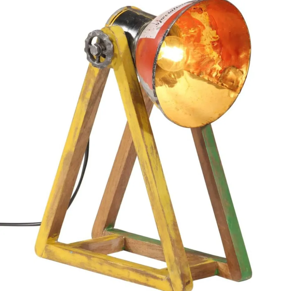 vidaXL Bureaulamp 25 W E27 30x17x40 cm meerkleurig