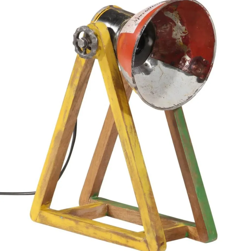 vidaXL Bureaulamp 25 W E27 30x17x40 cm meerkleurig