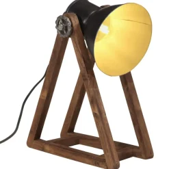 vidaXL Bureaulamp 25 W E27 30x17x40 cm zwart