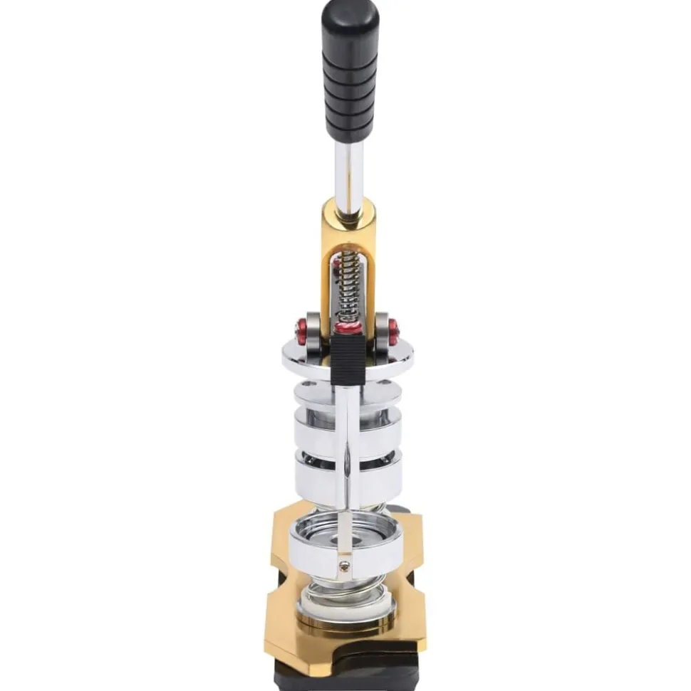 vidaXL Buttonmachine met cirkelsnijder draaipunch 58 mm