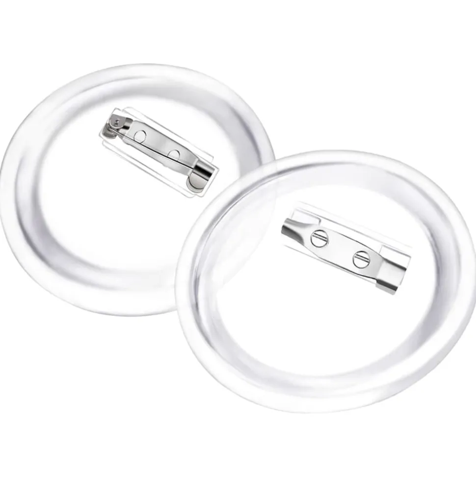 vidaXL Buttons met spelden 100 st 58 mm acryl