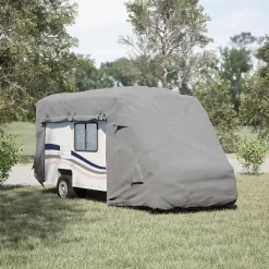 vidaXL Camperhoezen 570x235x275 cm vliesvlies grijs