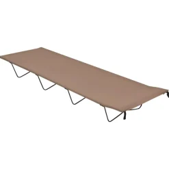 vidaXL Campingbed 180x60x19 cm oxford stof en staal taupe