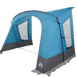vidaXL Caravan Tent 3-Persoon met dak Blauw 330 x 252 x 245 cm