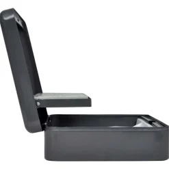 vidaXL Cash Box met slot Donkergrijs 30 x 24 x 9 cm Staal