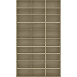 vidaXL Cd-kast 102x23x177,5 cm bewerkt hout sonoma eikenkleurig
