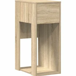 vidaXL Computertorenstandaard met lade 30x44x74 cm sonoma eikenkleurig