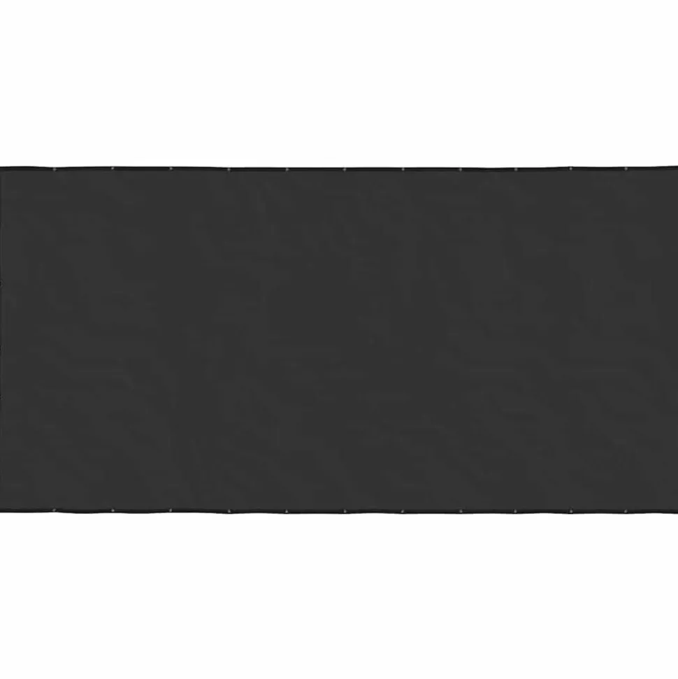 vidaXL Containernet 3x6 m HDPE zwart