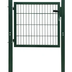 vidaXL 2D Hekpoort (Enkel) Groen 100x80 cm