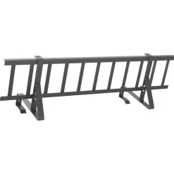 vidaXL Dak sneeuwbeugel Antraciet 100 x 29,5 x 34,5 cm Staal