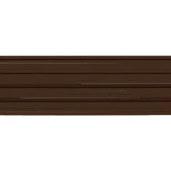 vidaXL Dakpaneel 12 pcs Bruin 129 x 45 cm Gegalvaniseerd staal