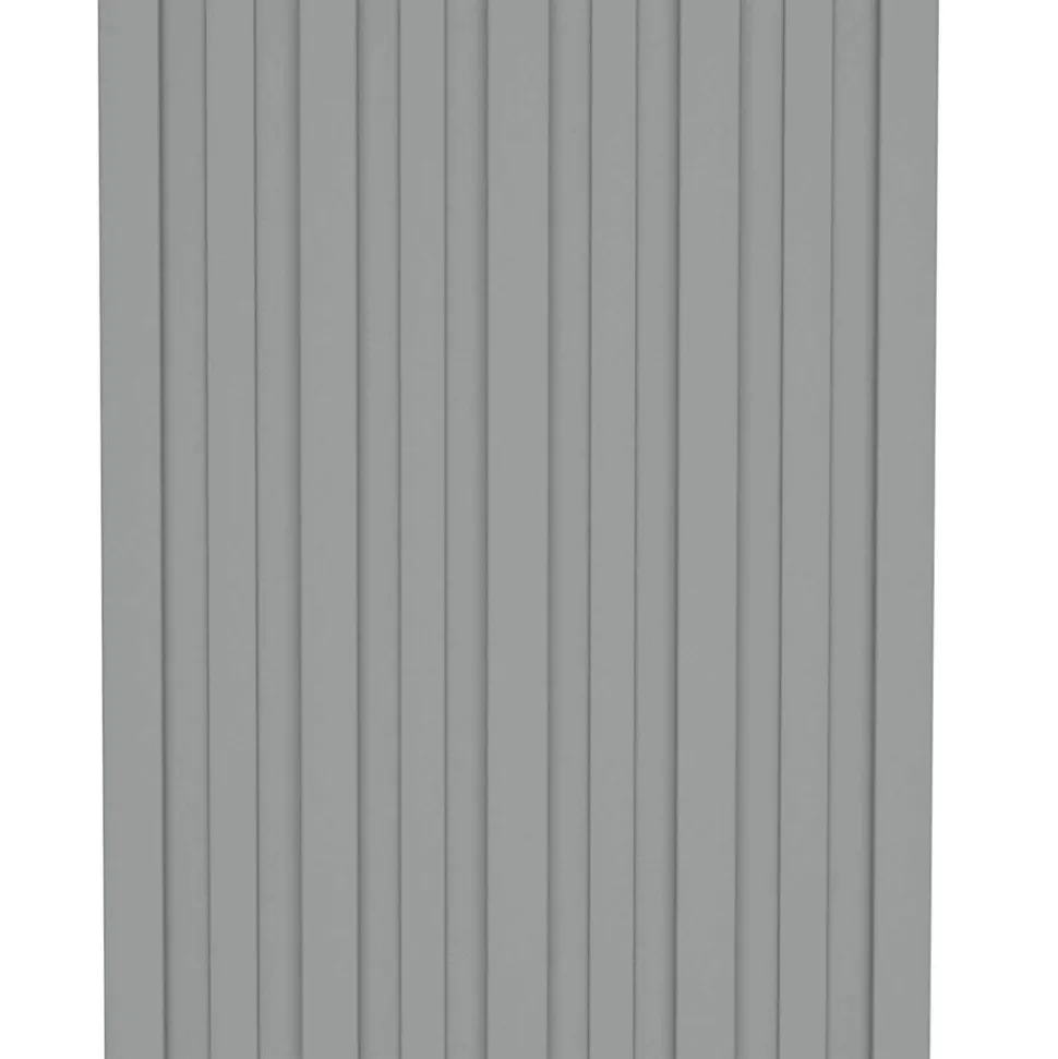 vidaXL Dakpaneel 12 pcs Grijs 60 x 45 cm Gegalvaniseerd staal