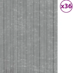 vidaXL Dakpaneel 36 pcs Zilver 60 x 45 cm Gegalvaniseerd staal
