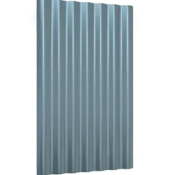 vidaXL Dakpanelen 12 st 60x36 cm gegalvaniseerd staal grijs