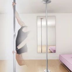 vidaXL Danspaal in hoogte verstelbaar 224-275 cm