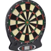 vidaXL Dartbord elektrisch met darts polypropeen zwart