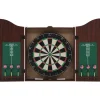 vidaXL Dartbord professioneel met kast en 6 darts sisal