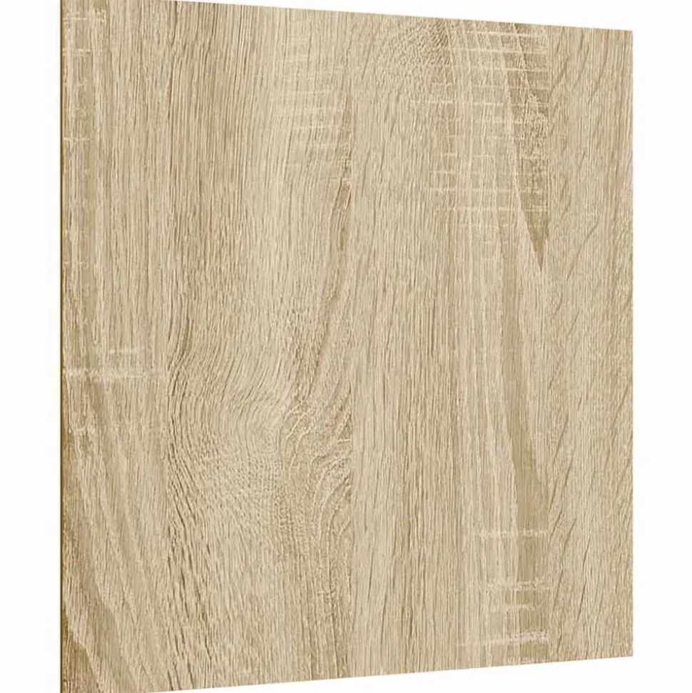vidaXL Decorpanelen 12 pcs Sonoma Eiken 30 x 30 x 0,27 cm Bewerkt hout