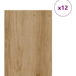 vidaXL Decorpanelen 12 pcs Artisan Eiken 30 x 42 x 0.27 cm