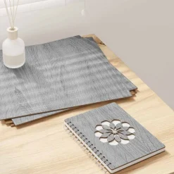 vidaXL Decorpanelen 12 pcs Grijs Sonoma 30 x 30 x 0,27 cm Bewerkt hout