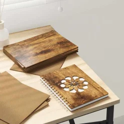 vidaXL Decorpanelen 12 pcs Gerookt eiken 15 x 21 x 0.27 cm