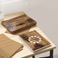 vidaXL Decorpanelen 50 pcs Gerookt eiken 21 x 30 x 0,27 cm