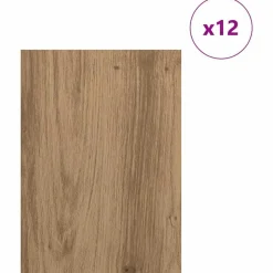 vidaXL Decorpanelen 12 pcs Artisan Eiken 21 x 30 x 0,27 cm