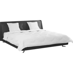 vidaXL Dekbed met kussen 3 pcs Wit Microfibre