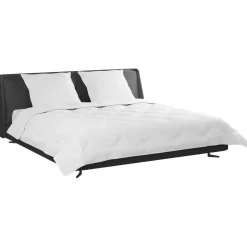vidaXL Dekbed met kussen 3 pcs Wit Microfibre