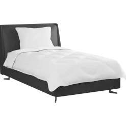 vidaXL Dekbed met kussen 2 pcs Wit Microvezel