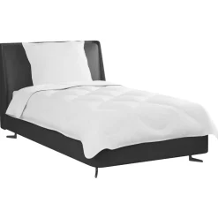 vidaXL Dekbed met kussen 2 pcs Wit Microvezel
