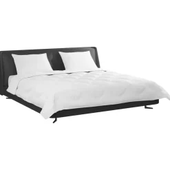 vidaXL Dekbed met Kussens met kussen 3 pcs Wit Microvezel