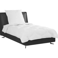 vidaXL Dekbed Set met kussen 2 pcs Wit Microfibre