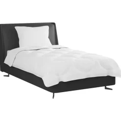 vidaXL Dekbed Set met kussen 2 pcs Wit Microfibre