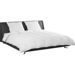 vidaXL Dekbed Set met kussen 3 pcs Wit Donsveertjes