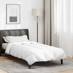 vidaXL Dekbed Wit 135 x 200 cm Veren