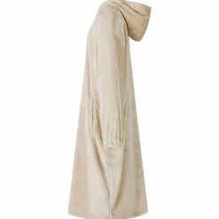 vidaXL Deken hoodie Beige s Flanel