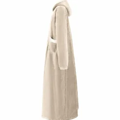vidaXL Deken hoodie Beige M Fleece en Flanel