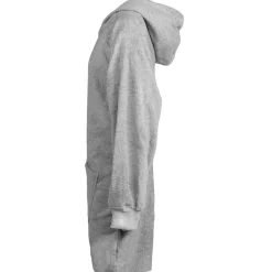 vidaXL Deken hoodie KINN Grijs L Katoen