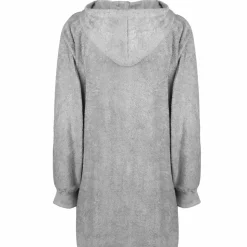 vidaXL Deken hoodie KINN Grijs L Katoen